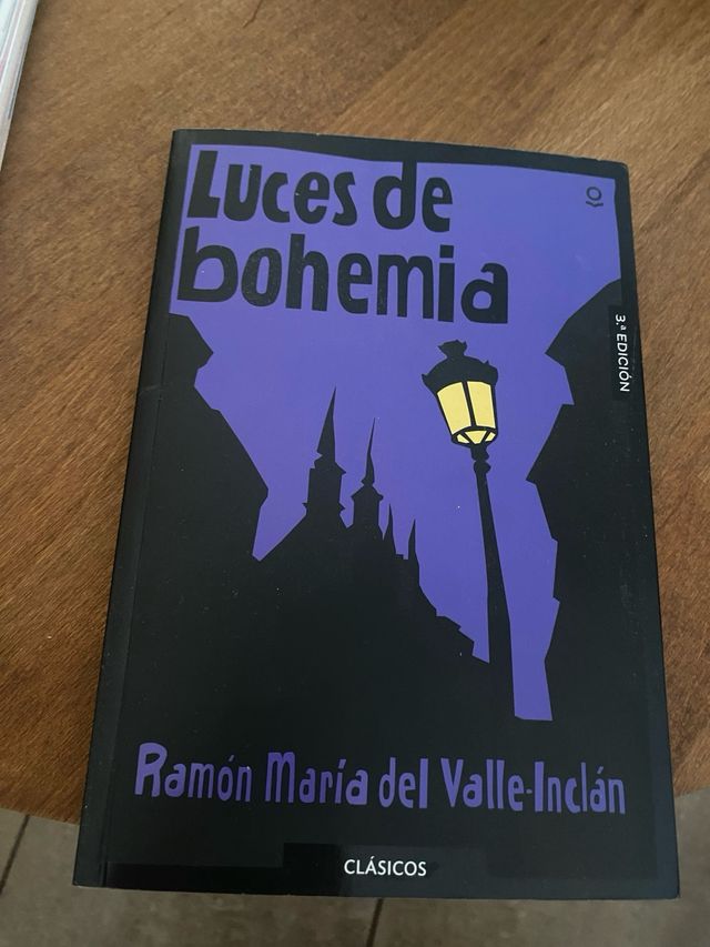Libro juvenil Luces de Bohemia