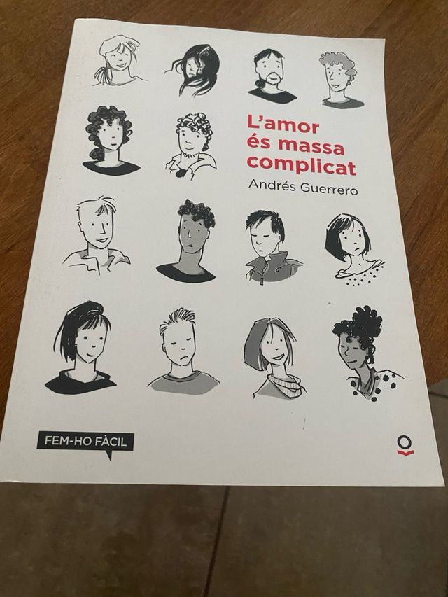 Libro l’amor es massa complicat.