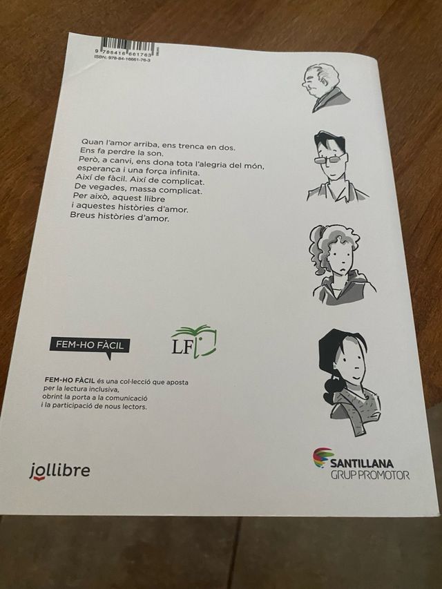 Libro l’amor es massa complicat.