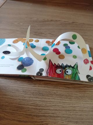 el monstruo de colores 3D pop up