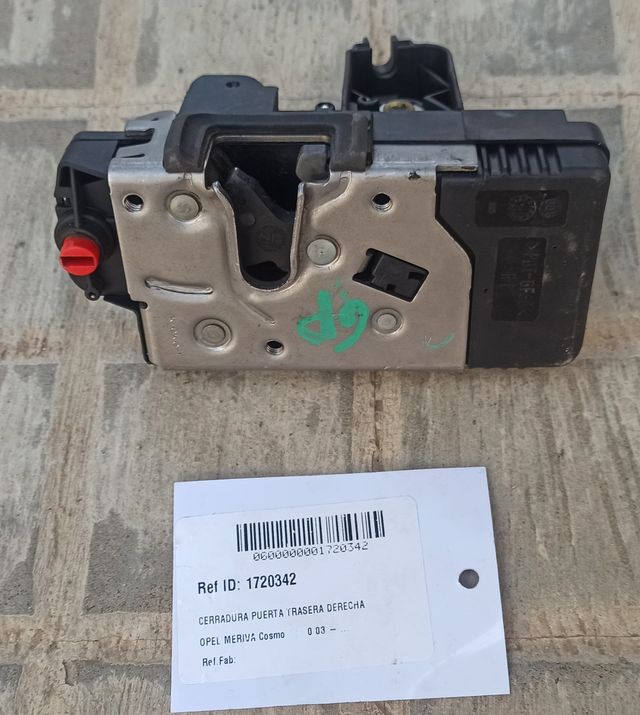 13154794 CERRADURA PUERTA TRASERA DERECHA CORSA C