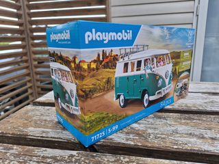 📍Playmobil furgoneta Ref 71725. Color verde.Nuevo