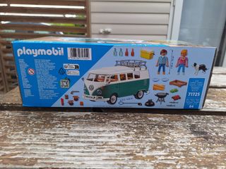 📍Playmobil furgoneta Ref 71725. Color verde.Nuevo