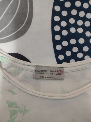 Camiseta manga corta Talla 11-12 años