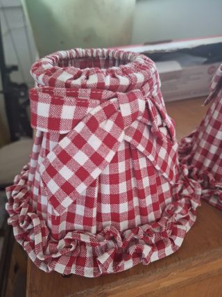 Lampade paralume country shabby trentino campana 