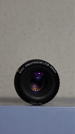 Objetivo Pentax-A SMC 50mm f:2