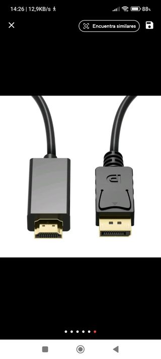 Cable display port a HDMI 4K 1.8m
