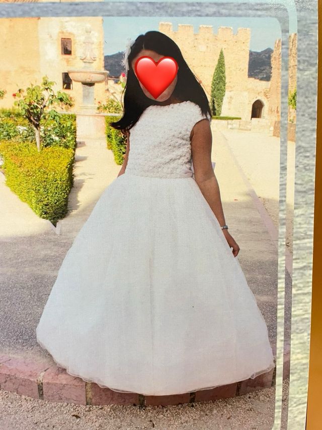 Traje de comunión para niña