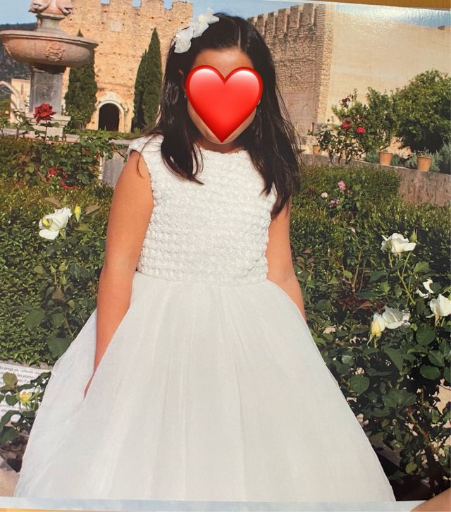 Traje de comunión para niña