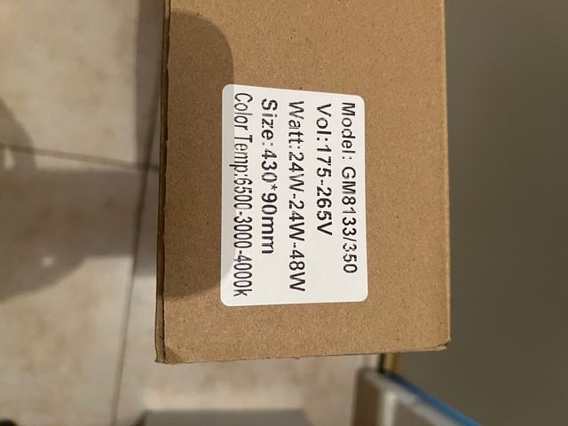 Plafon led con mando