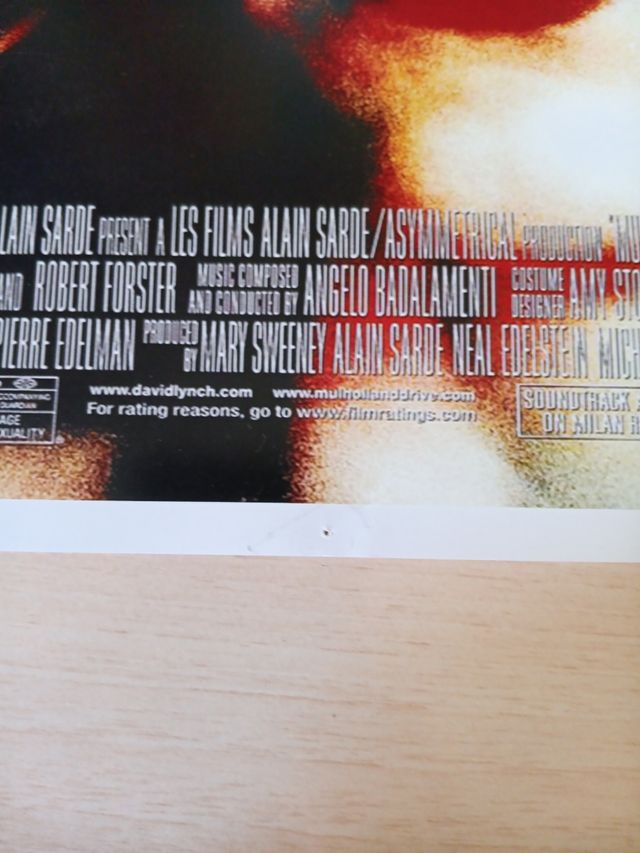 Poster Mulholland Drive