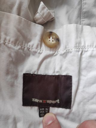 Sahariana de hombre de Zara 