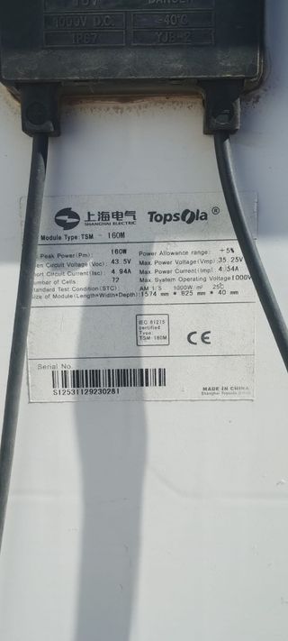 Paneles Solares Usados