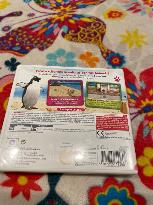 Juego 3DS Animalz Diversión en la Playa