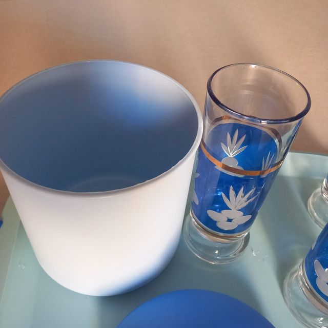 Set aperitivo azzurro