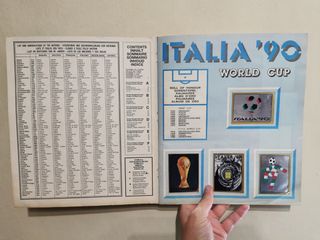 (Completo) Álbum cromos Italia 90