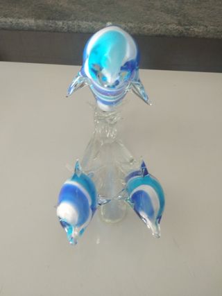 Delfines cristal de murano