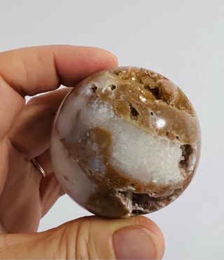 Esfera de Geodo de Esfalerita Natural 