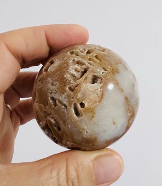 Esfera de Geodo de Esfalerita Natural 