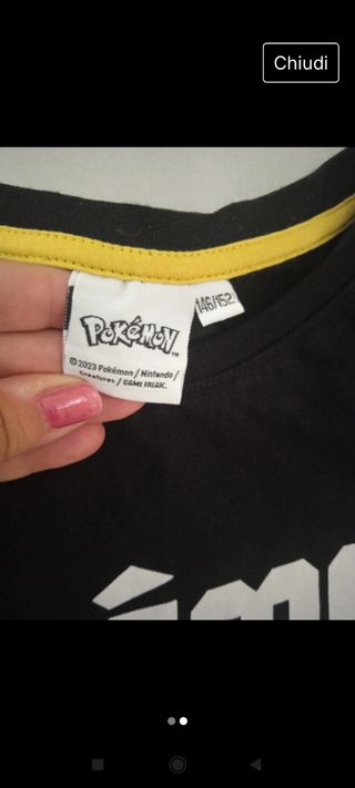 Maglietta Pokémon