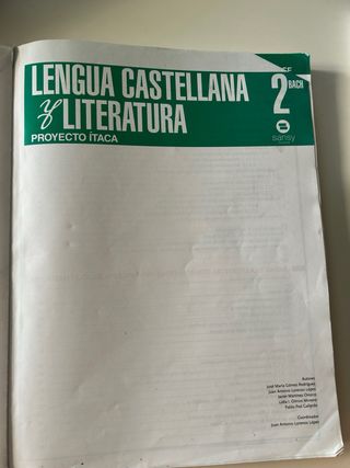 Legua y Literatura 2Barch ITICA