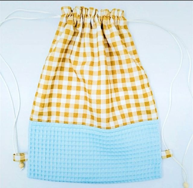 Saquito bebe guardería nuevo