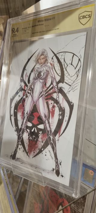 Comic firmado encapsulado