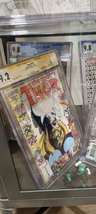 Comic thor firmado encapsulado