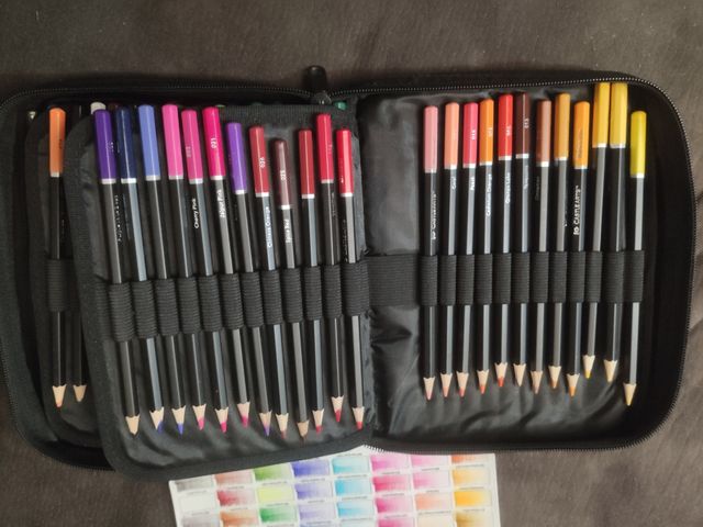 72 Lapices acuarelables.. Watercolors CASTLE