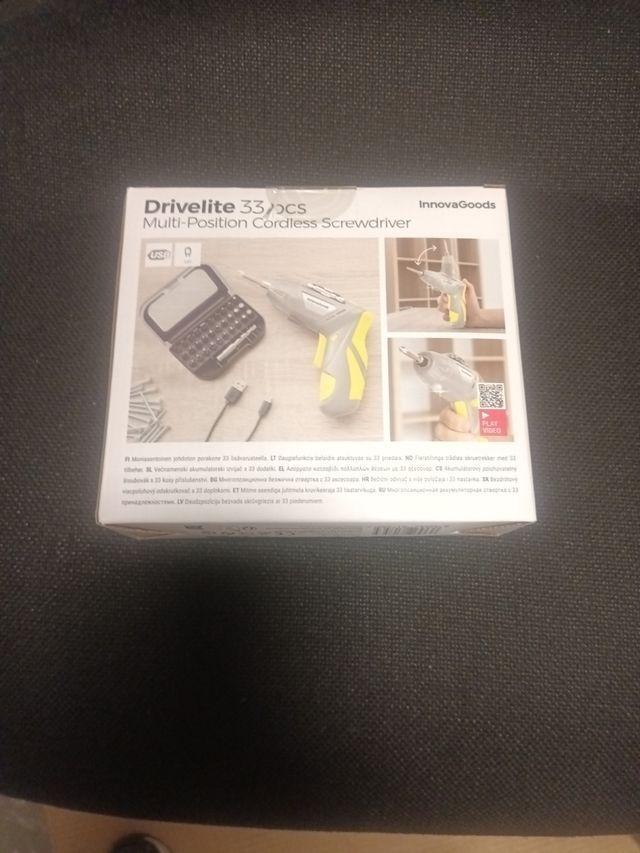 Destornillador drivelite 33 piezas