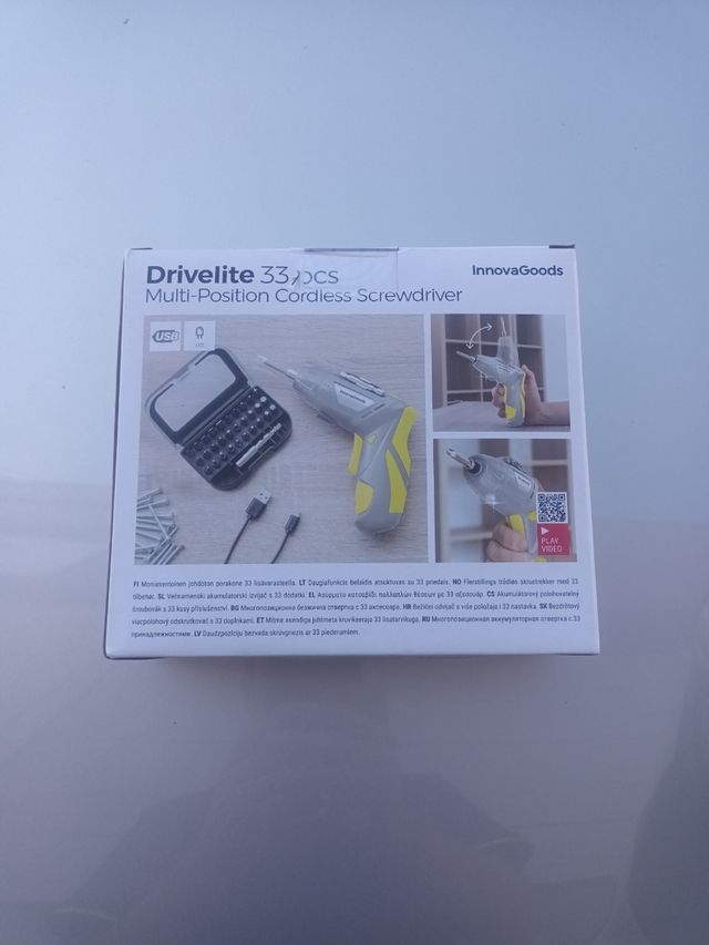 Destornillador drivelite 33 piezas