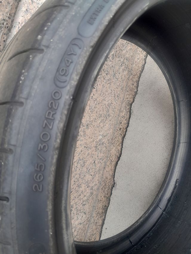Vendo dos ruedas 265/30ZR20 (94Y)