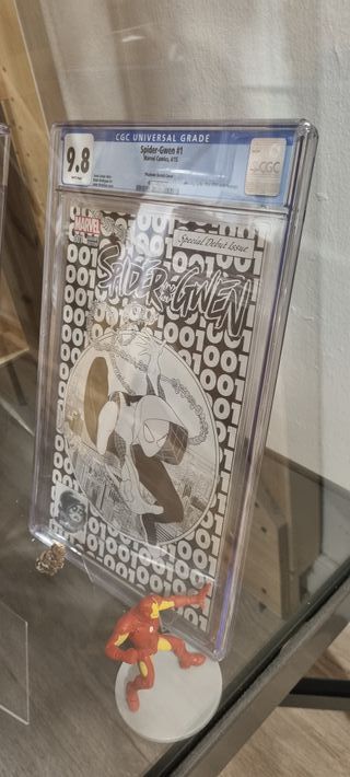 Comic spiderman encapsulado