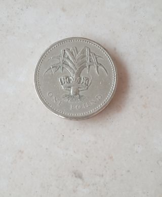 Moneta inglese 1985 Elisabetta ll