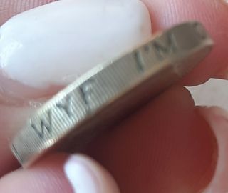 Moneta inglese 1985 Elisabetta ll