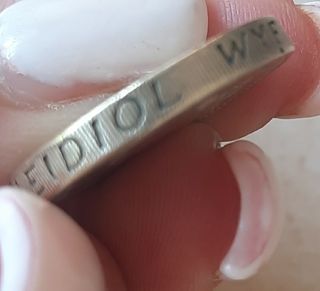 Moneta inglese 1985 Elisabetta ll