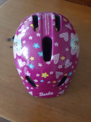 Capacete protecção Barbie