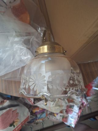 Lampadario applique vetro 