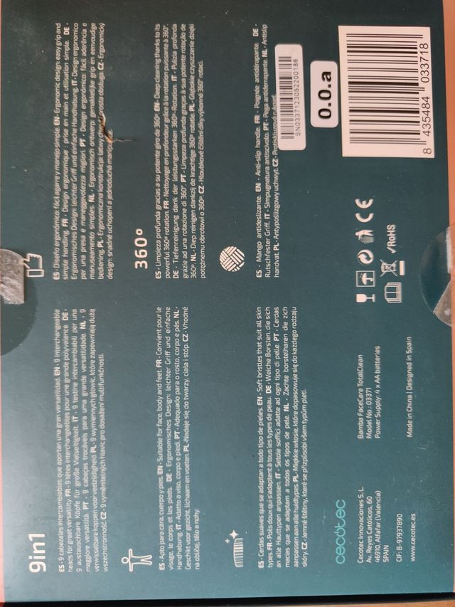 Massaggiatore facciale CECOTEC