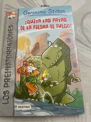 Geronimo stilton quita las patas de la piedra...