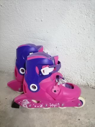 Patines línea Oxelo (Decathlon), talla 32- 34 