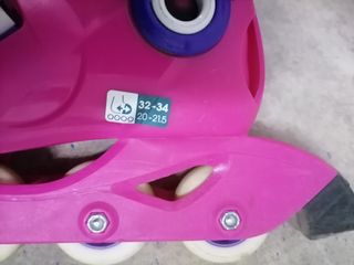 Patines línea Oxelo (Decathlon), talla 32- 34 