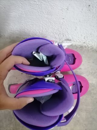 Patines línea Oxelo (Decathlon), talla 32- 34 