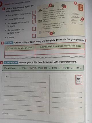 Activity Book 4 primaria Amazing Rooftops Oxford