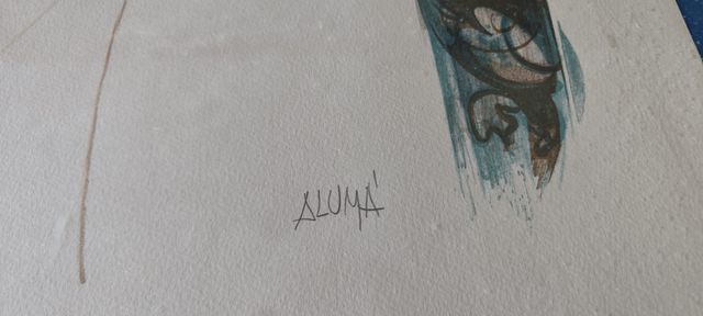 Cuadro firmado Jordi Aluma