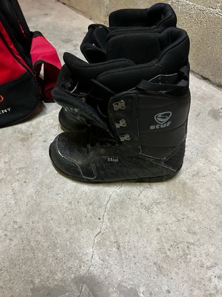 Tabla snow sujeciones casco botas BCN