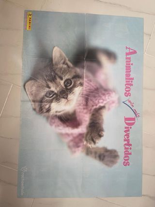 Álbum cromos mundo canino Panini y animales