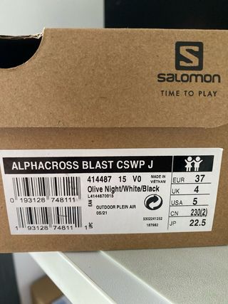Bambas salomon 