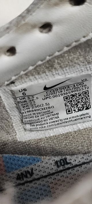 Nike Air Force 1 Orange Blue