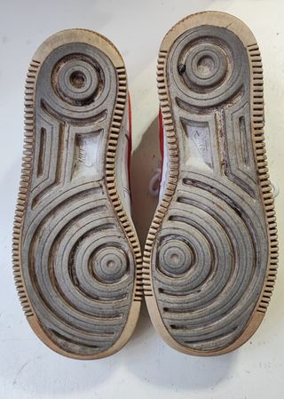 Nike Air Force 1 Orange Blue